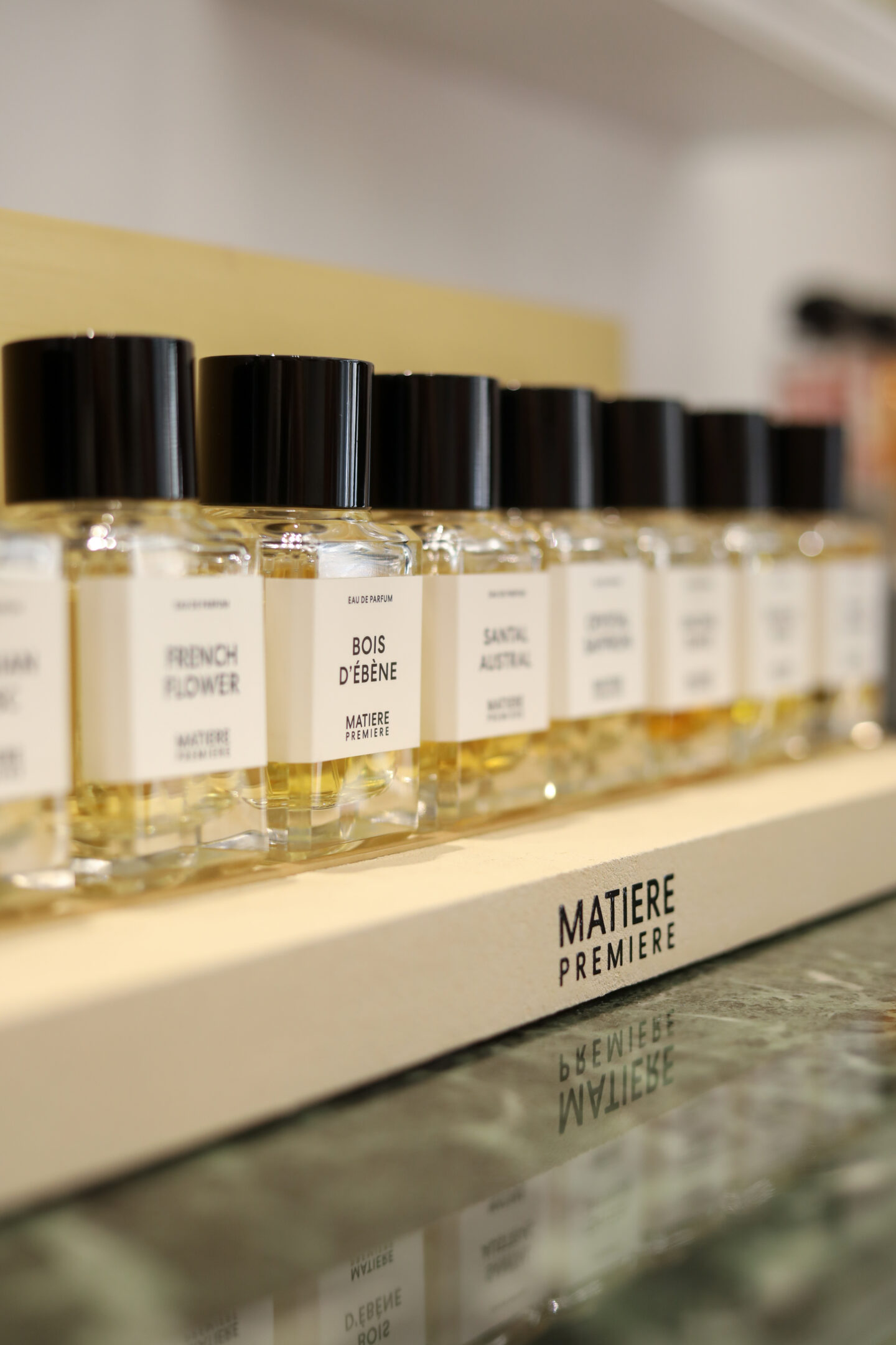 Parfums de la marque Matière Première chez Maison Alchymiste Versailles