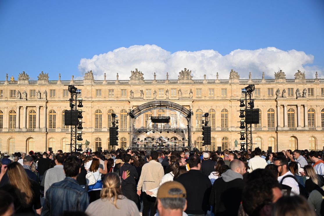 scène du festival versailles électro à Versailles